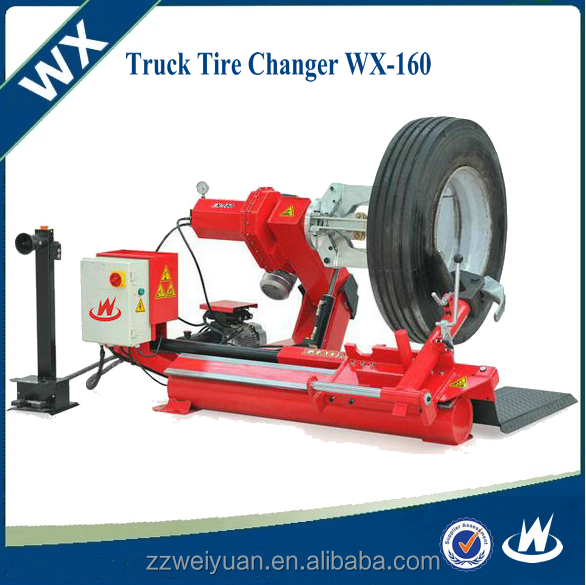 The High Quality Mobile Truck Tyre Changer, Manual Truck Tire Changer WX-160