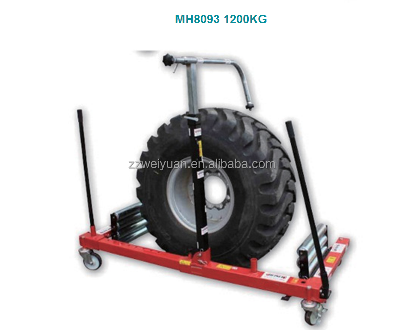 1200kg truck dual wheel dolly tire dolly