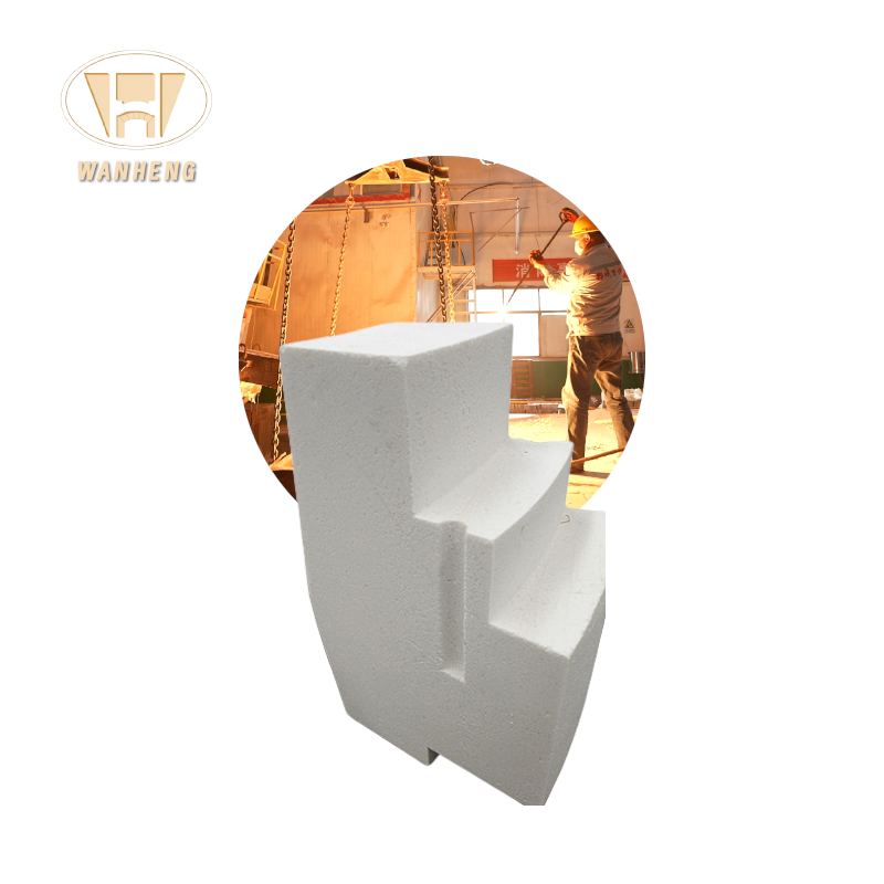 Fused Cast Block Zircon Manufacture Factory Corundum Mullite Bricks White Customizable Industrial Furnaces Round Fire Bricks