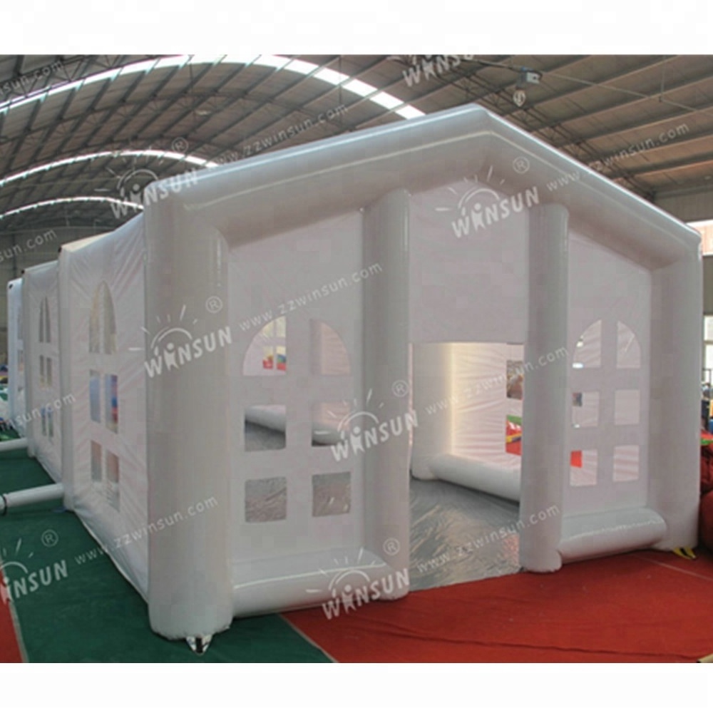 Commercial Inflatable outdoor big tents for events cheap white party tent for wedding rental