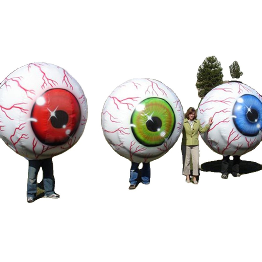 Fashionable walking inflatable costume,inflatable eyeball costume,inflatable pineapple costume for sale