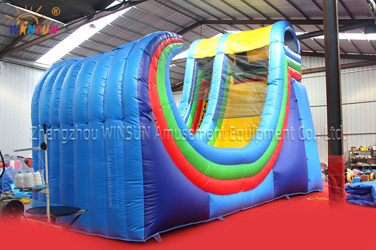 Winsun Inflatable Water Slide Adults Inflatable Jumping Castle Bounce House Slide Inflatable Rampage Half Pipe Slide