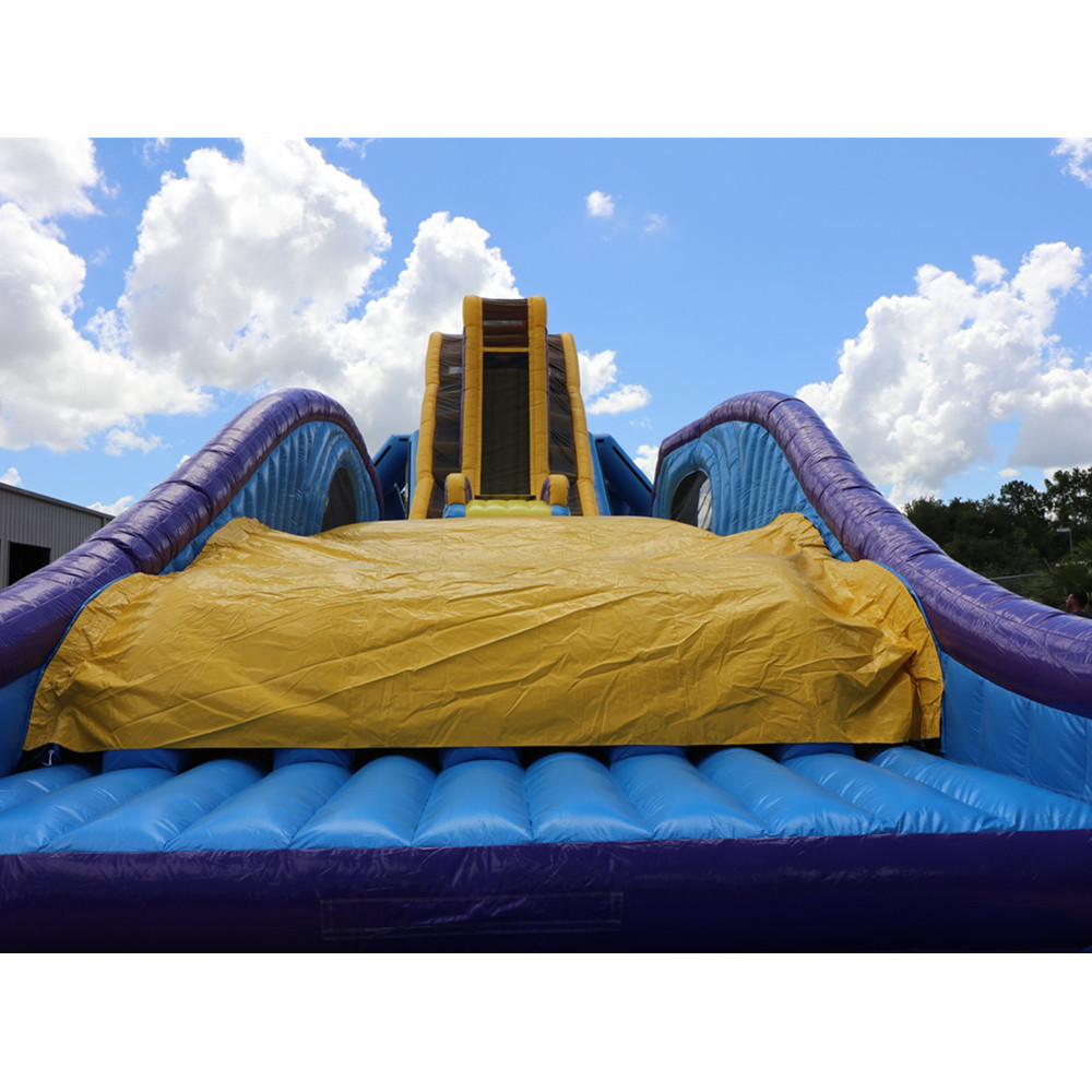 43'H  drop kick inflatable water slide, scraper water slide,inflatable water slide for sale