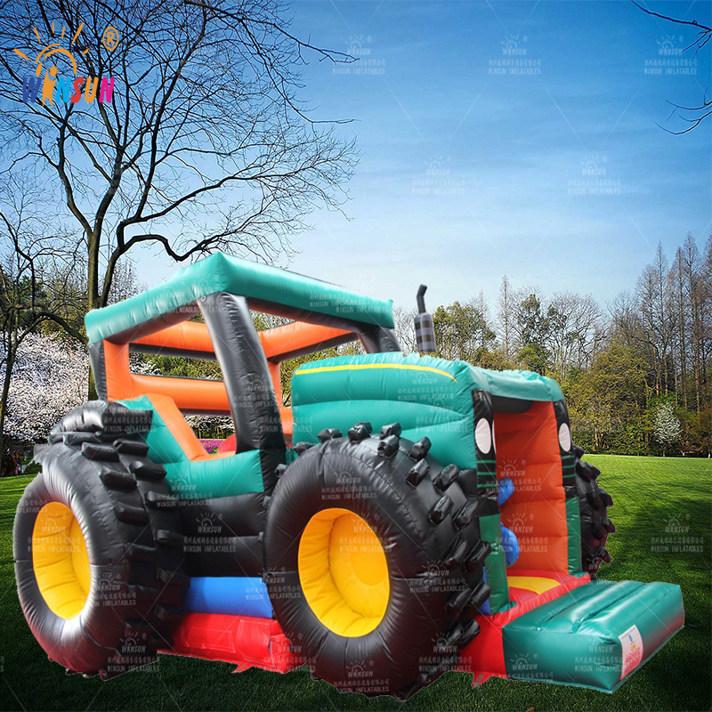 WINSUN commercial inflatable bouncy Jumping House New design tractor Model Inflatable Bounce House Moonwalk Inflatable Bouncer