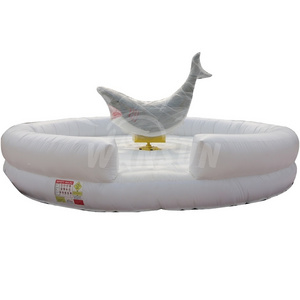 New arrival Inflatable Mechanical Rodeo Shark Inflatable party games for sale