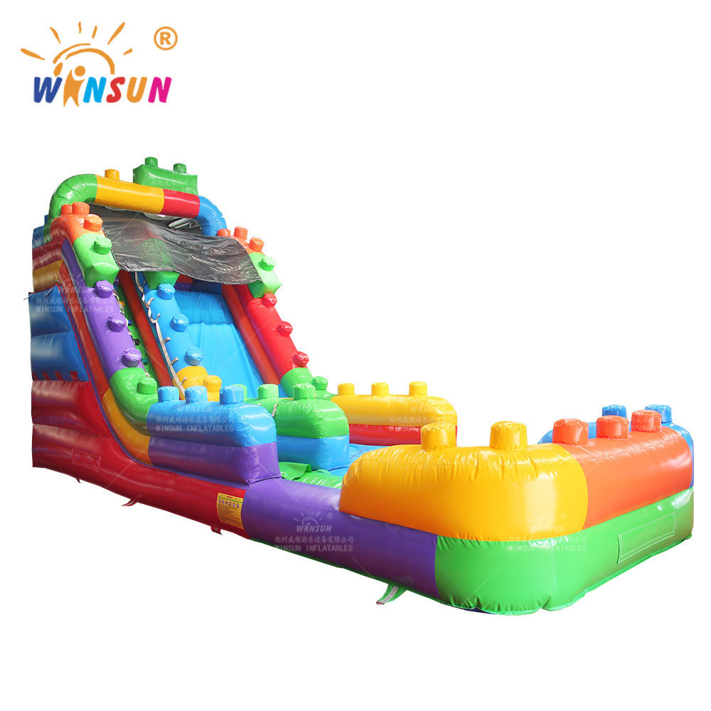 Winsun wholesale commercial hot sale toboggan a inflatable slide inflatable water slide