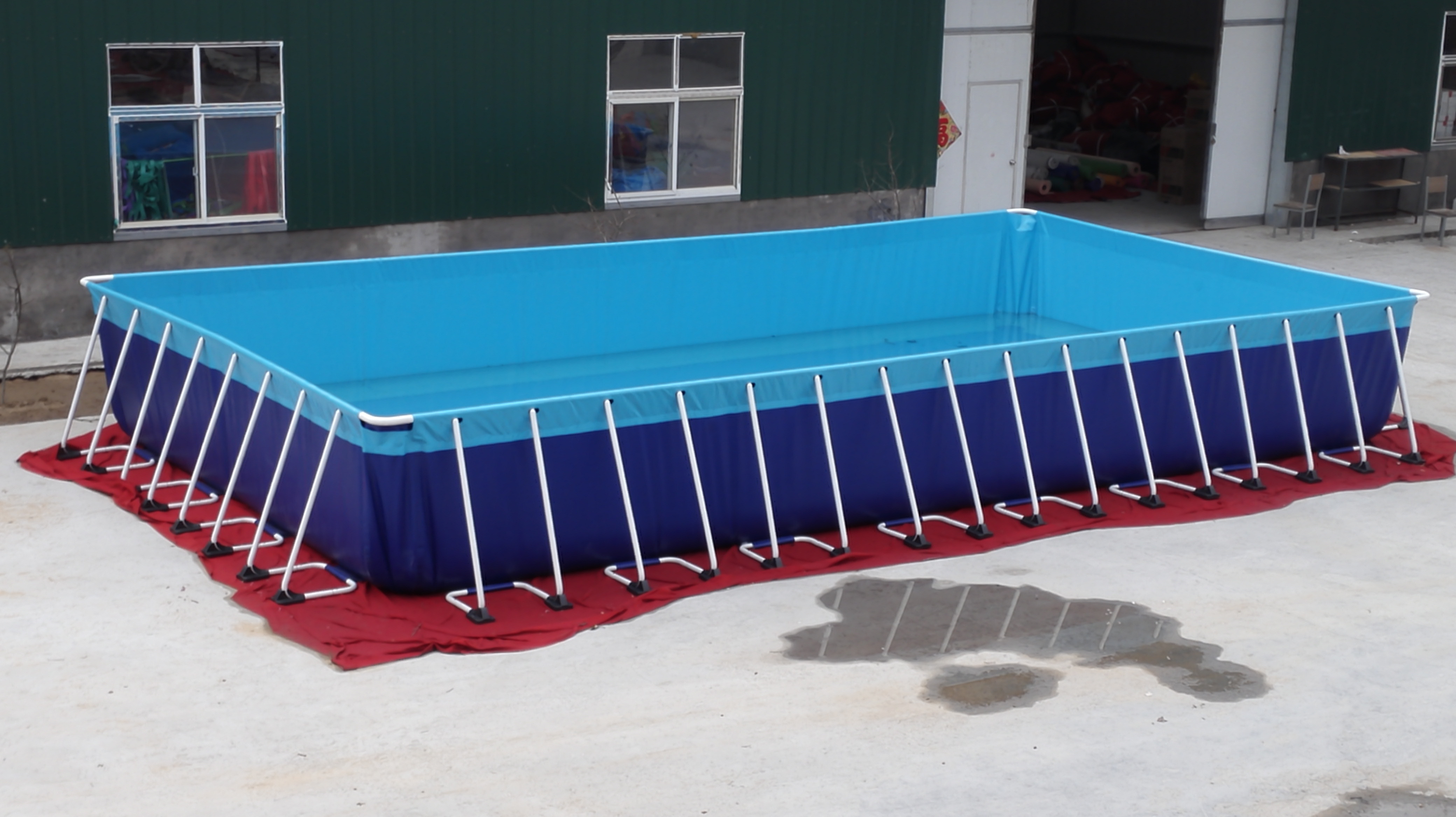 popular portable mini outdoor PVC swimming pool inflatable adult swimming pool