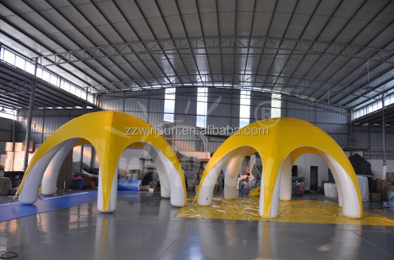 Inflatable Canopy Gazebo Tent Outdoor Event Tent Inflatable Spider Tent for Advertising