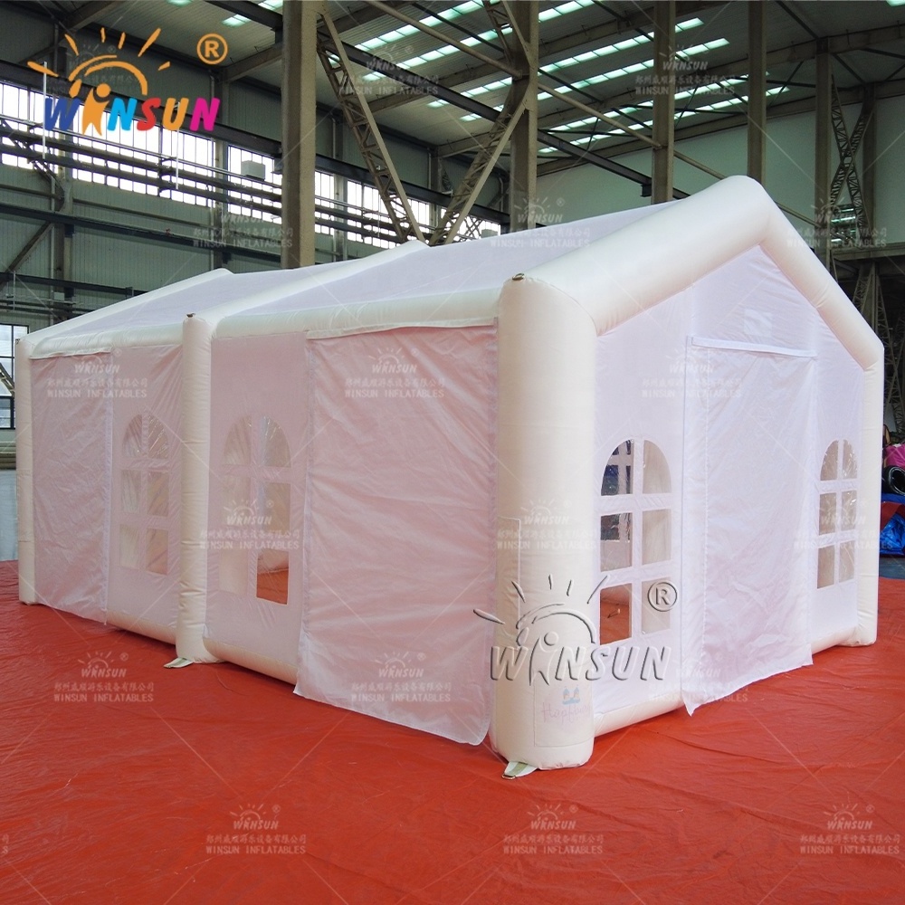 Commercial Inflatable outdoor big tents for events cheap white party tent for wedding rental