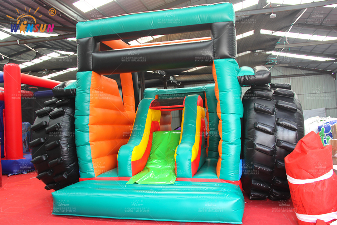 WINSUN commercial inflatable bouncy Jumping House New design tractor Model Inflatable Bounce House Moonwalk Inflatable Bouncer