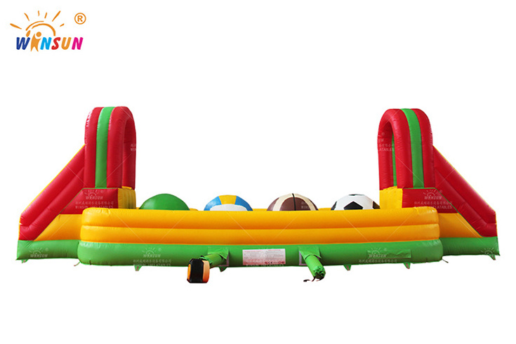 WINSUN Ball inflatable obstacle game giant inflatable obstacle course sport game arena