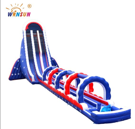 Inflatable Water Slide With Pool  giant inflatable water slide for adult