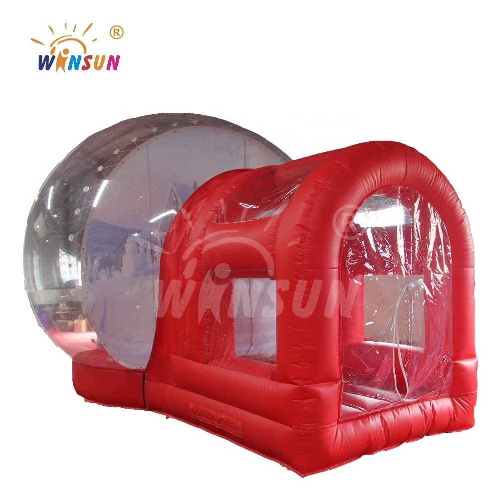 Inflatable Decorations, Giant Christmas Inflatable Halloween Snow Globe for sale bubble dome tent inflatable