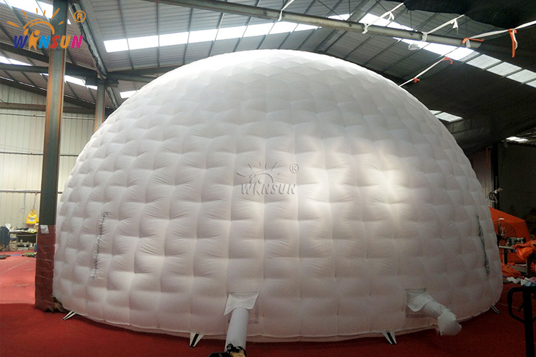 Big Outdoor Event Tent Inflatable Igloo Dome Tent Inflatable Party Tent For Advertising