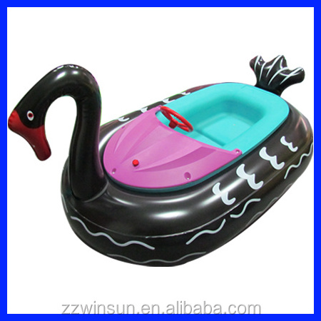 new products on china market big battery swan inflatable used pedal boats for sale