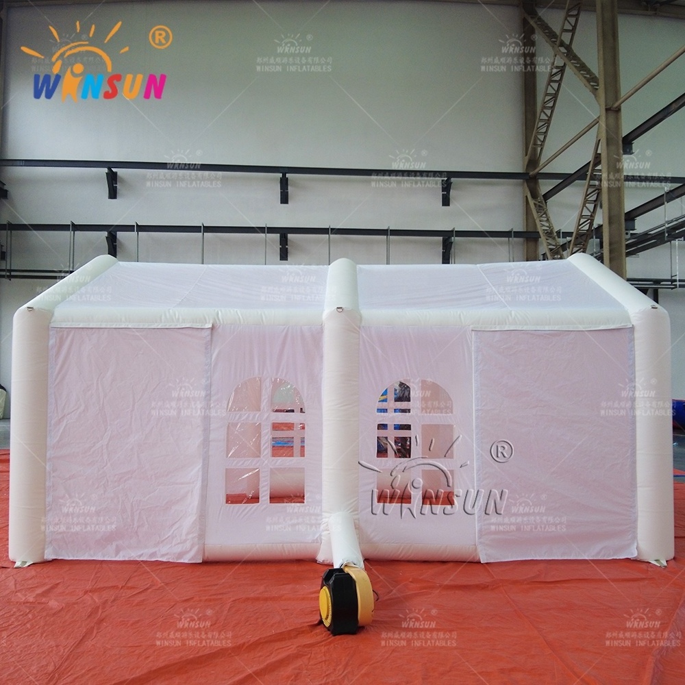 Commercial Inflatable outdoor big tents for events cheap white party tent for wedding rental