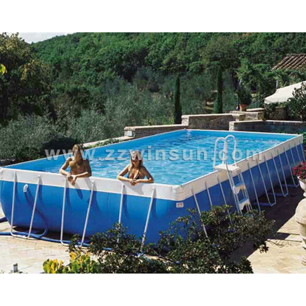 popular portable mini outdoor PVC swimming pool inflatable adult swimming pool