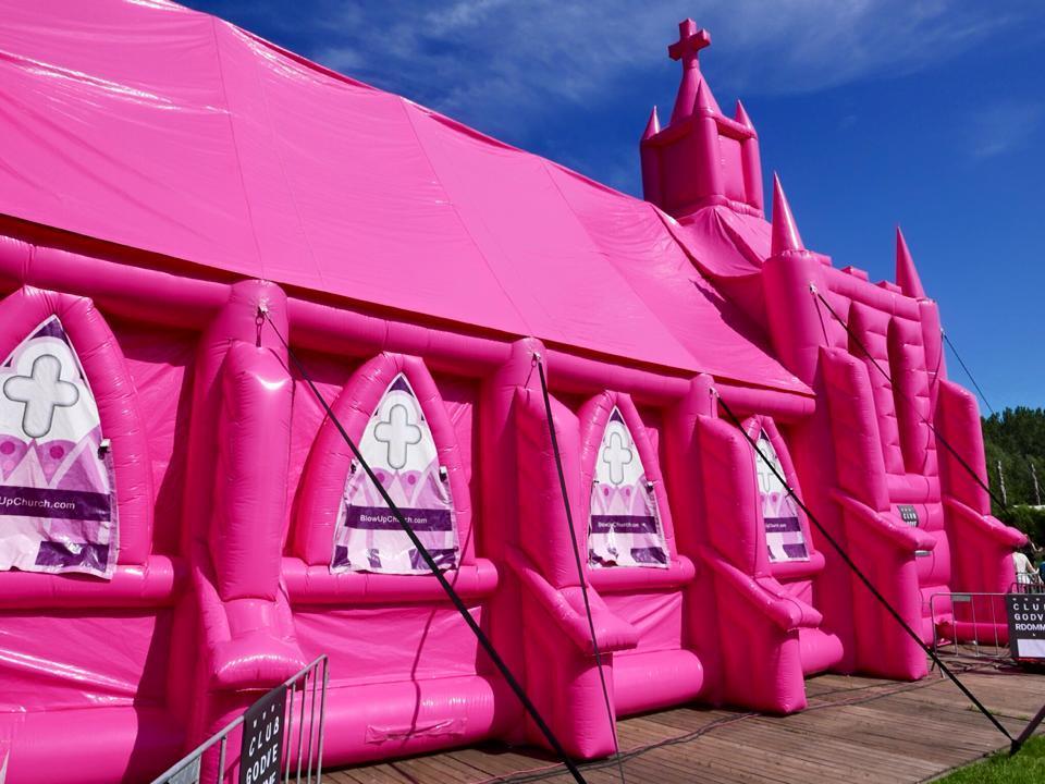 Inflatable Church Tent Inflatable Wedding Tent Outdoor Event Tent for Party Use