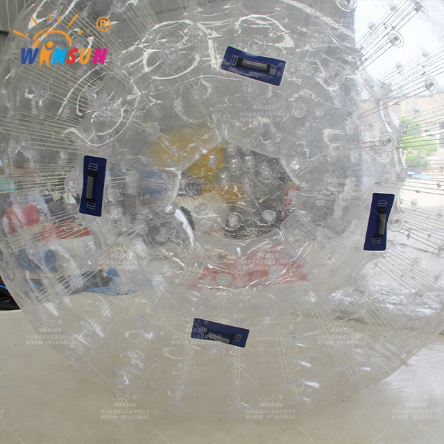 WINSUN Hot sale top quality Dia1.2m/1.5m/1.7m&TPU/PVC soccer bubble,inflatable bubble football,human bumper ball