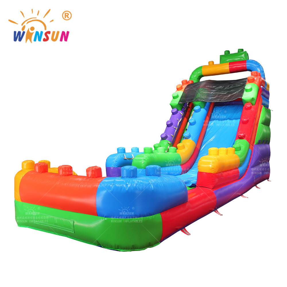 Winsun wholesale commercial hot sale toboggan a inflatable slide inflatable water slide