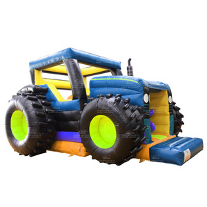 WINSUN Moonwalk Inflatable Bouncer New design tractor Model Inflatable Bounce House commercial inflatable bouncy Jumping House