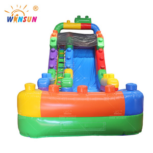 Winsun wholesale commercial hot sale toboggan a inflatable slide inflatable water slide