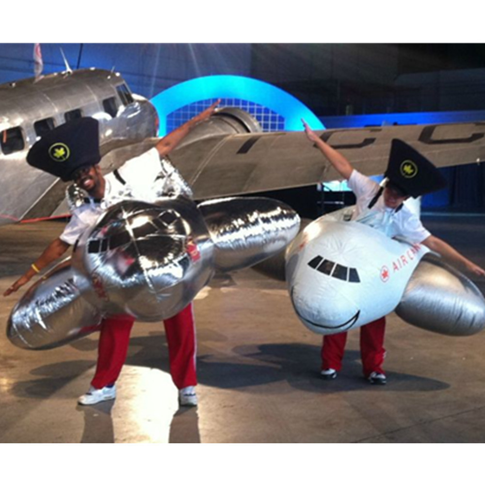 High quality inflatable car costume,inflatable plane costume,inflatable dragon costume for sale