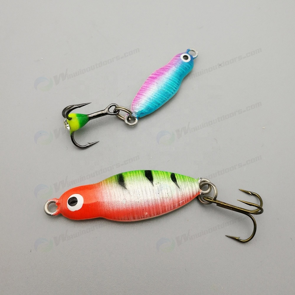 High quality full color lead ice fishing sled , walleye ice fishing lures