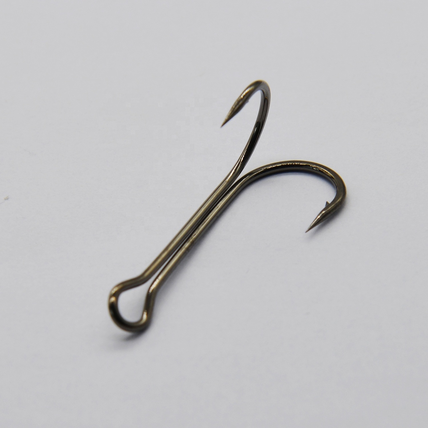 Cheap Price High Quality Fishing Hooks High Carbon Steel Chicken Claw Hooks Frog Double Hook Barbed