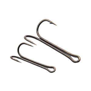 Cheap Price High Quality Fishing Hooks High Carbon Steel Chicken Claw Hooks Frog Double Hook Barbed