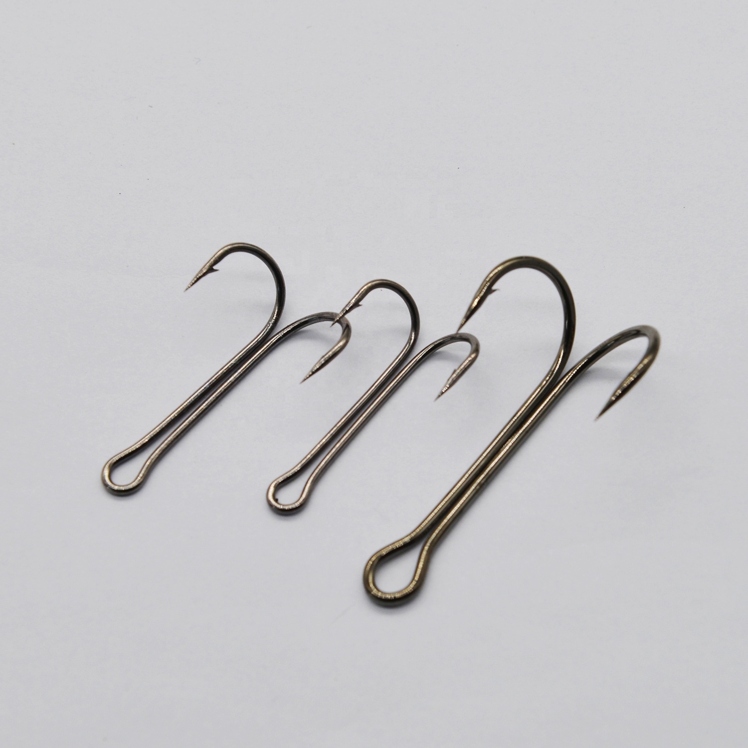 Cheap Price High Quality Fishing Hooks High Carbon Steel Chicken Claw Hooks Frog Double Hook Barbed