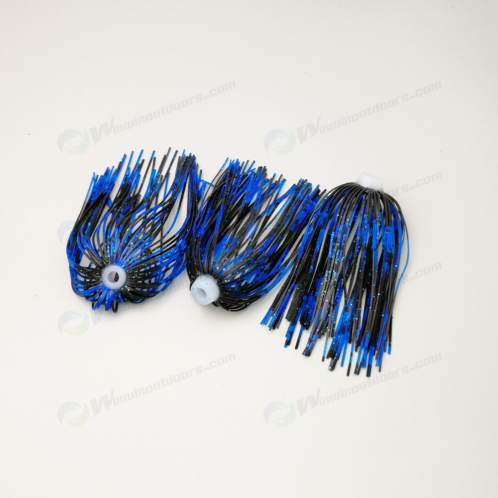 Whole sale cheap price silicone skirt material ,silicone fishing skirt material