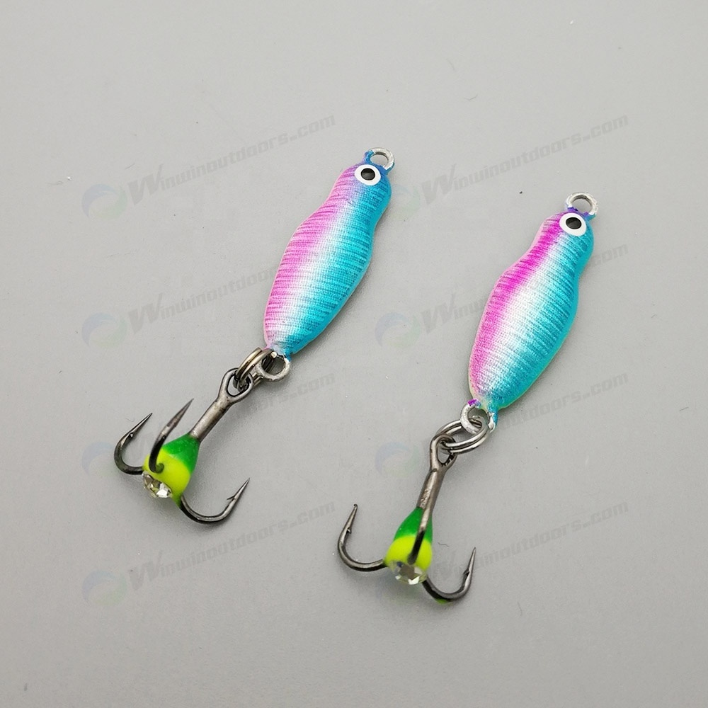 High quality full color lead ice fishing sled , walleye ice fishing lures