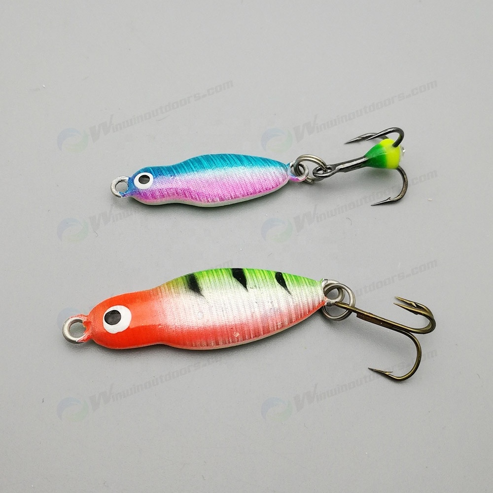 High quality full color lead ice fishing sled , walleye ice fishing lures