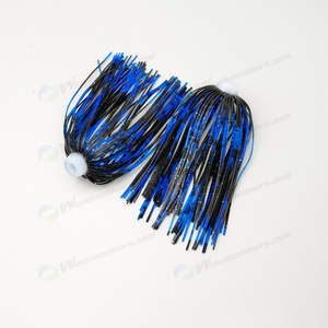 Whole sale cheap price silicone skirt material ,silicone fishing skirt material