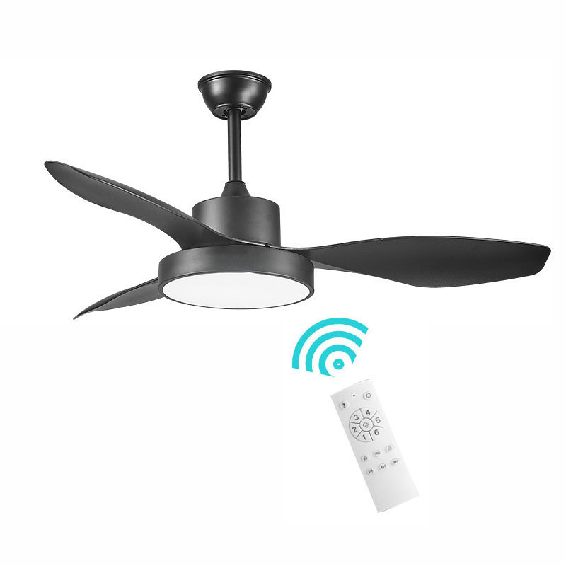 Decorative Indoor 47 Inch Remote Control Modern 220v Ceiling Fans With Light And Remote