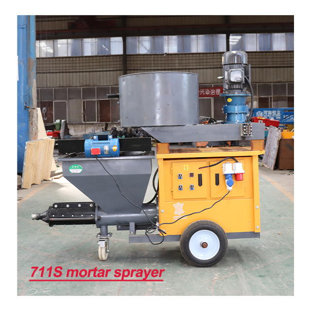 New Products Style 711 Cement Mortar Sprayer Concrete Grouting Spraying Machine