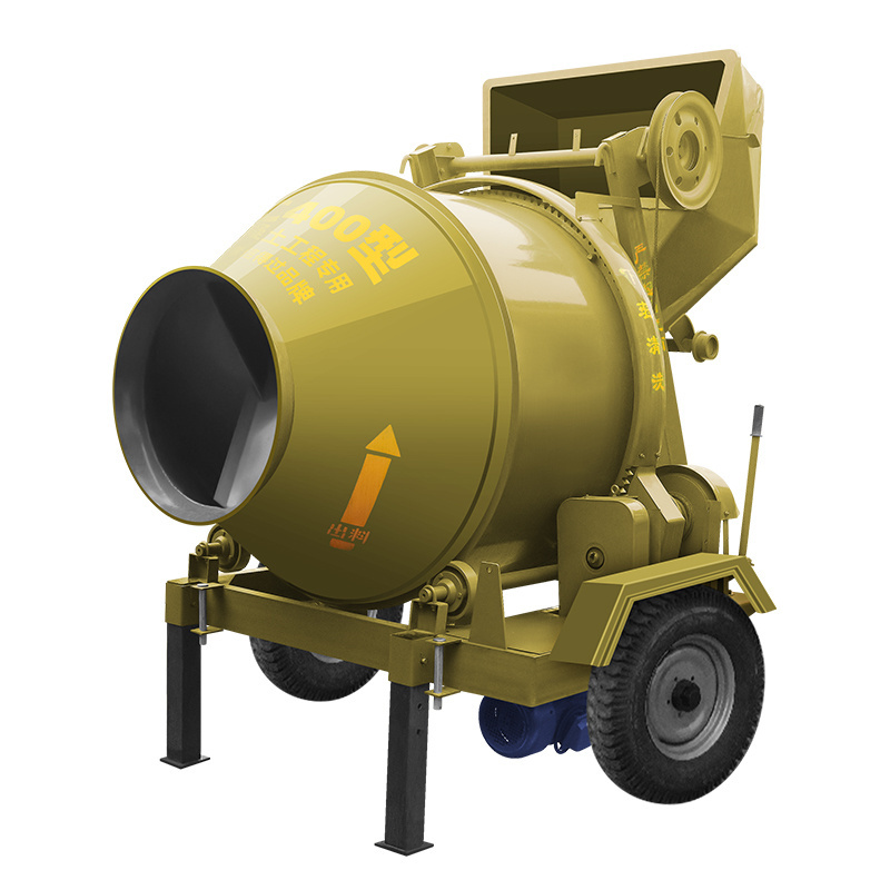 JZC350 Drum Mixer For Construction Site Automatic Feeding Small Concrete Mixer Cement Mortar Mixer