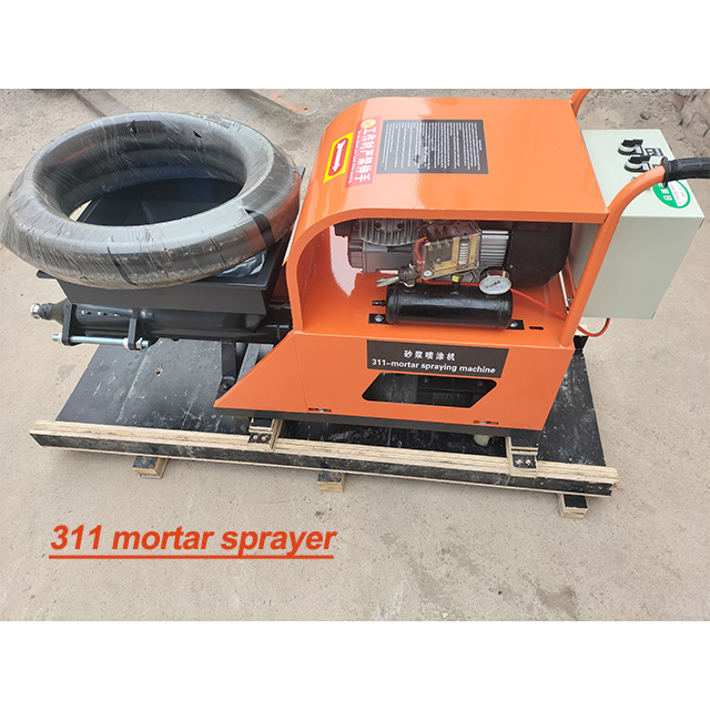 High Quality Sand Cement Pump Mortar Spraying Painting Machine Putty Spray Machine