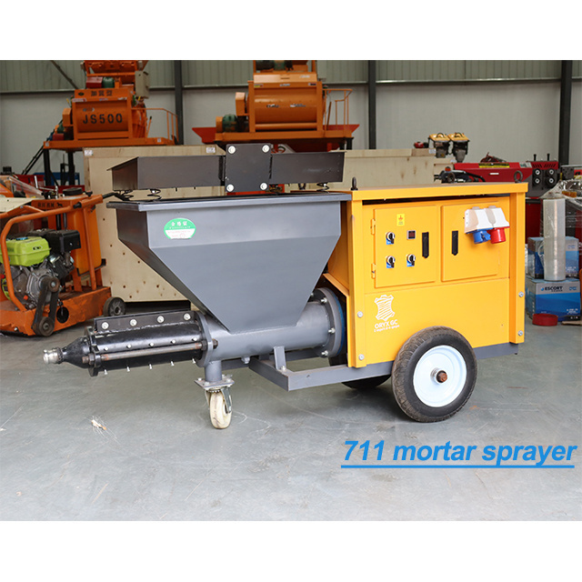 New Products Style 711 Cement Mortar Sprayer Concrete Grouting Spraying Machine