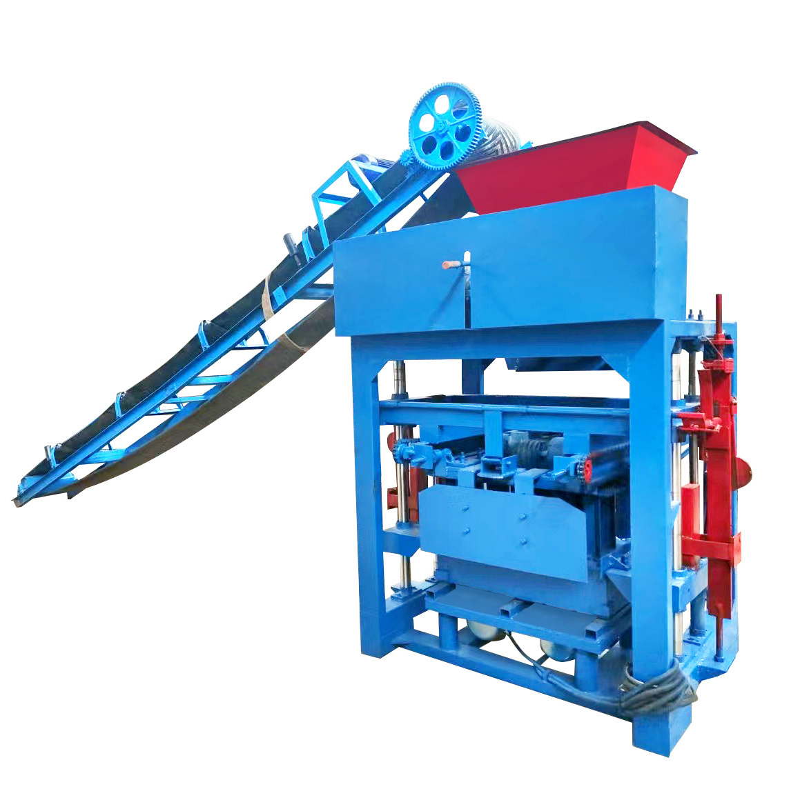 Soil Mud Earth Fly Ash Brick Production Line Automatic Rotary Red Clay Brick Machine