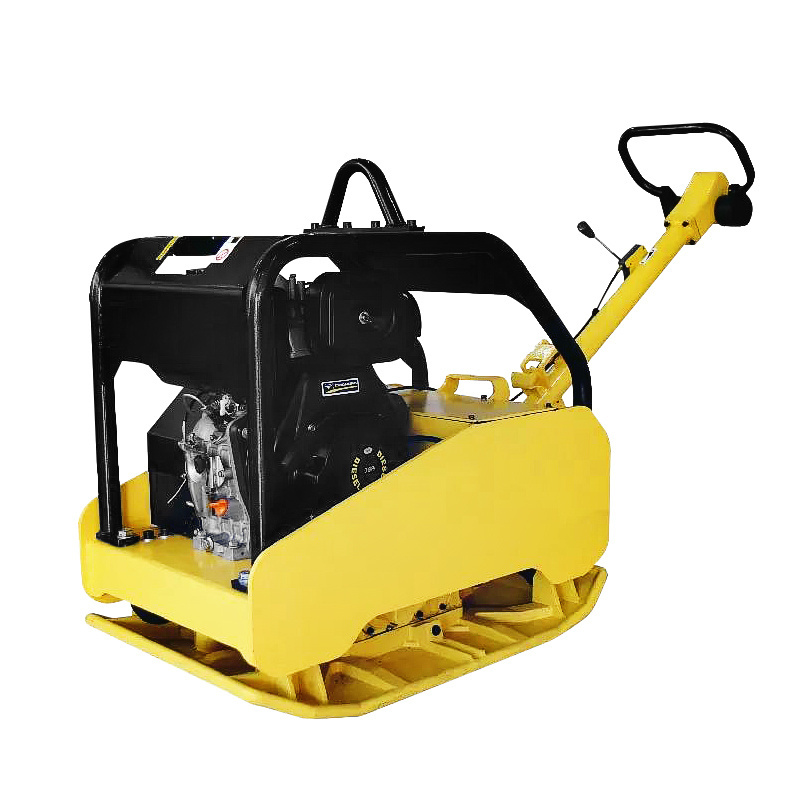 Walk Behind Plate Compactor  Gasoline Flat Vibrating Hydraulic Central Machinery Plate Compactor