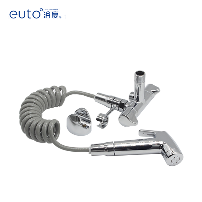 EUTO Hand Held Bidet Sprayer For Toilet Shower Bidet Diaper Washer Health Faucet For Toilet Shattaf