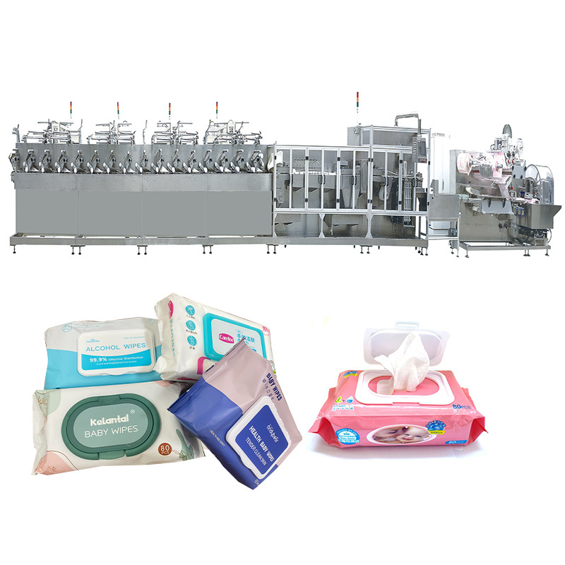 Good Selling High Performance Multi-axis Motion Control Full Automatic Wet Wipes Making Machine