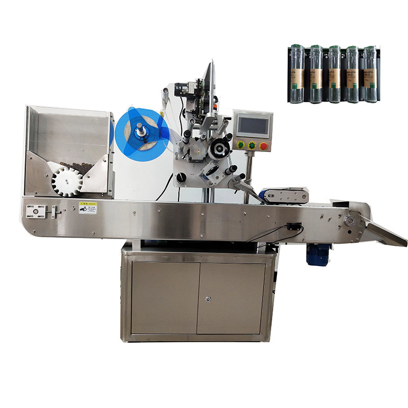 Automatic Good Performance Horizontal Labeller CGMP Requirements Ampoule Vial Labeling Machine