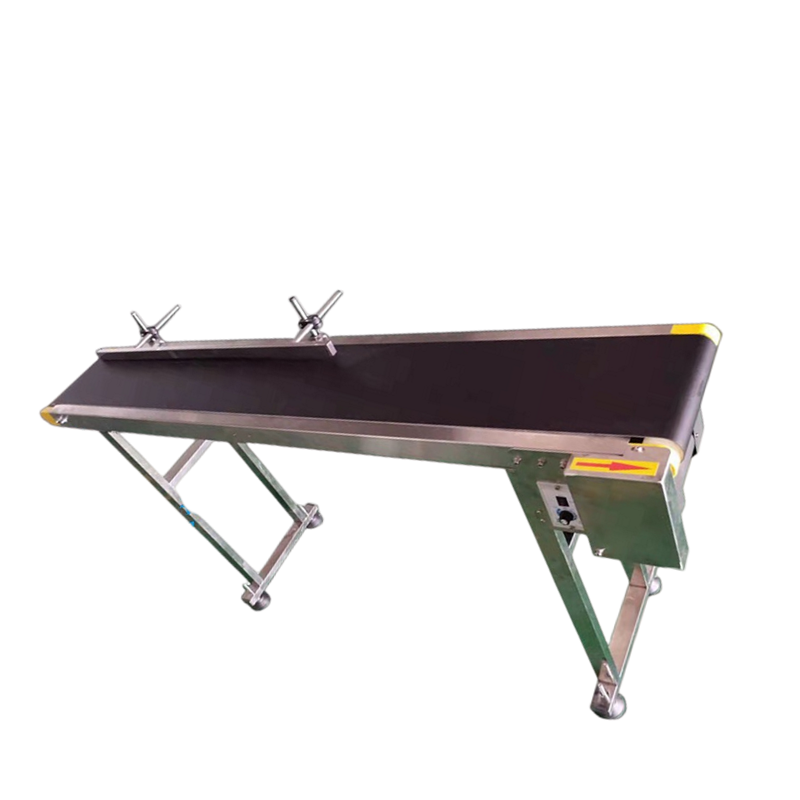 Widely Used Mini Portable 200mm Width Flat Conveying Equipment PVC Conveyor Belt Price