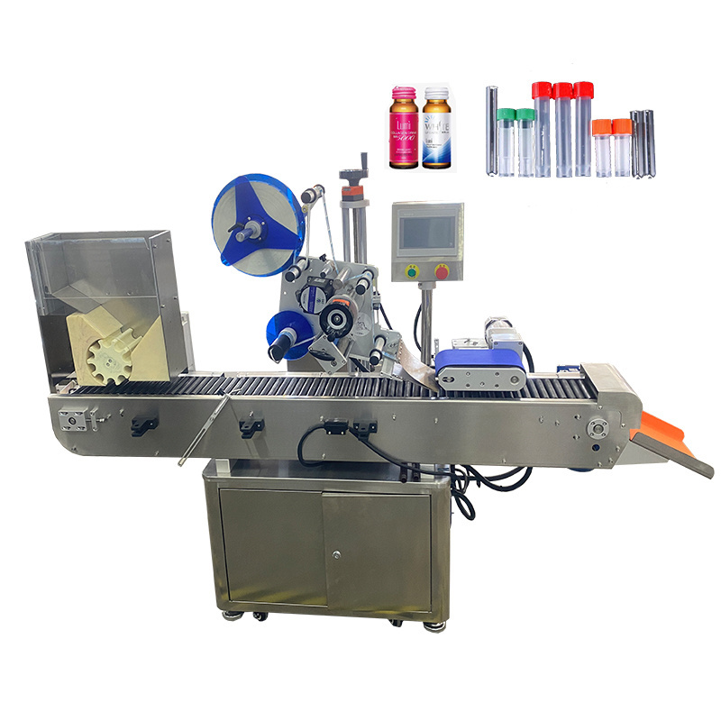 Automatic Good Performance Horizontal Labeller CGMP Requirements Ampoule Vial Labeling Machine