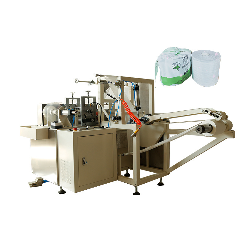 Semi Automatic Disposable Facial Tissue Soft Cotton Towel Rewinding and Making Machine