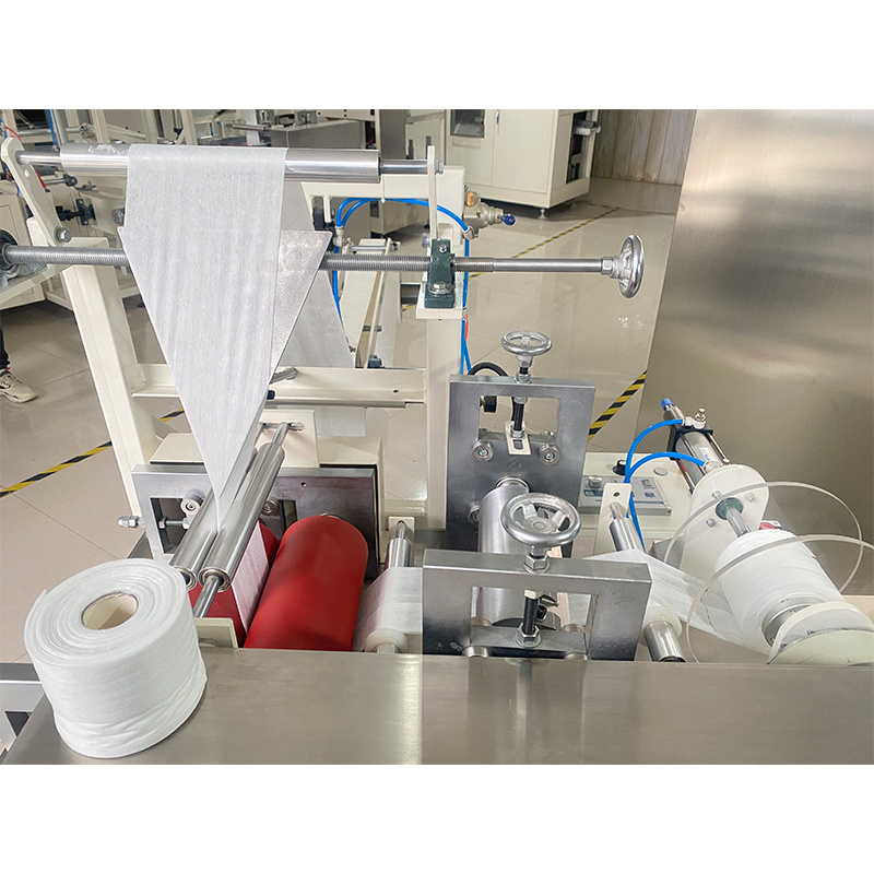 Semi Automatic Disposable Facial Tissue Soft Cotton Towel Rewinding and Making Machine