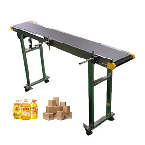 Widely Used Mini Portable 200mm Width Flat Conveying Equipment PVC Conveyor Belt Price